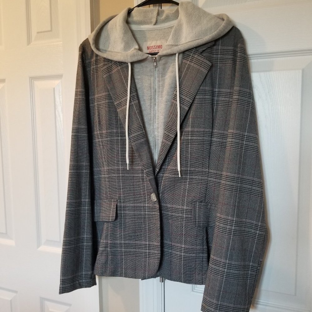 Womens sweatshirt jacket